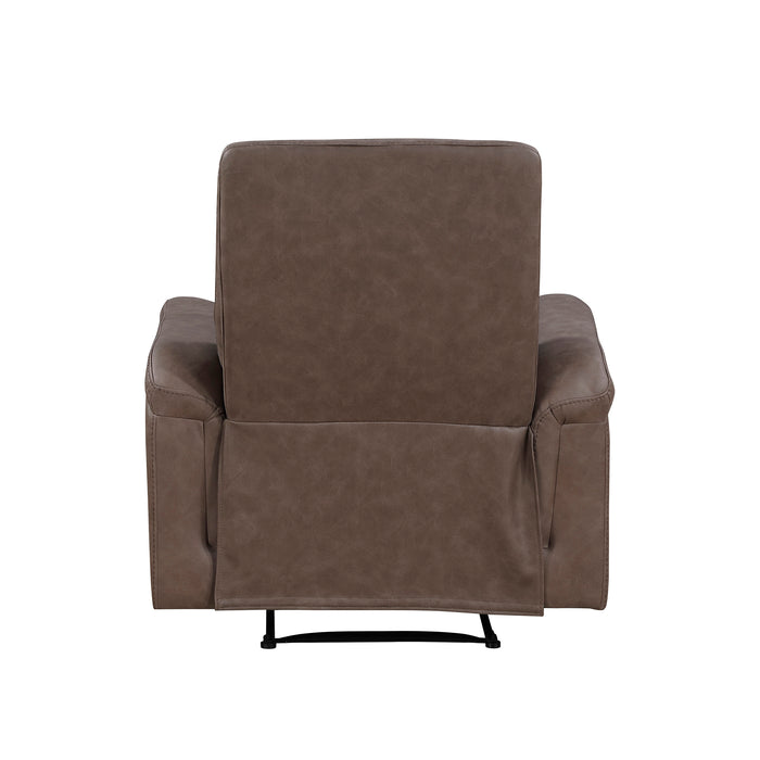 OakvillePark  Solstice Microfiber Manual Recliner