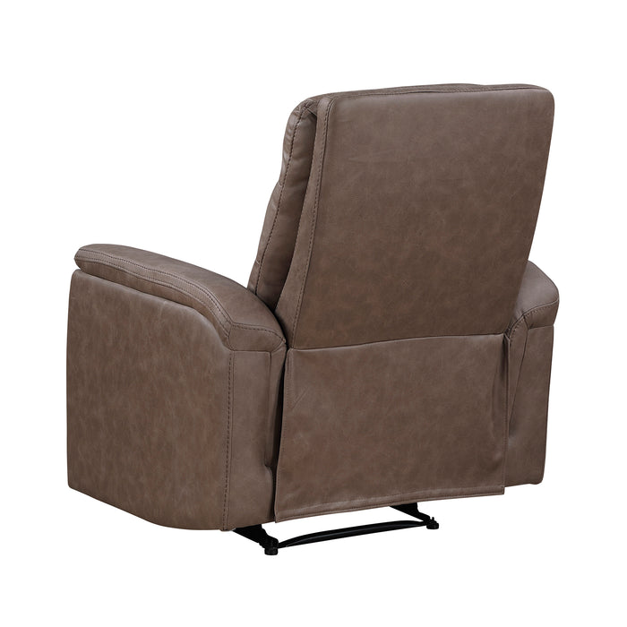 OakvillePark  Solstice Microfiber Manual Recliner