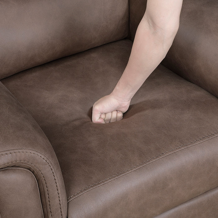 OakvillePark  Solstice Microfiber Manual Recliner