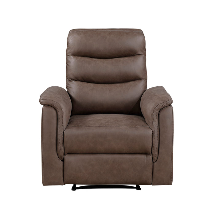 OakvillePark  Solstice Microfiber Manual Recliner