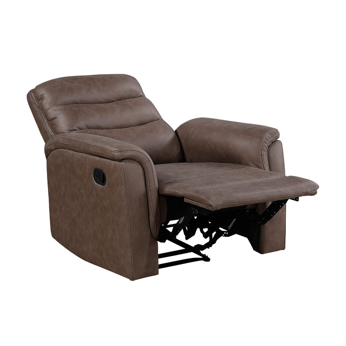 OakvillePark  Solstice Microfiber Manual Recliner