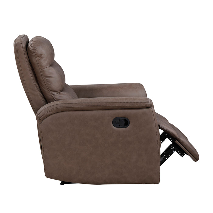 OakvillePark  Solstice Microfiber Manual Recliner