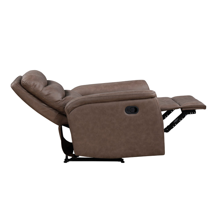 OakvillePark  Solstice Microfiber Manual Recliner