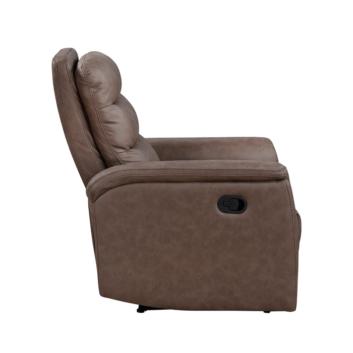 OakvillePark  Solstice Microfiber Manual Recliner