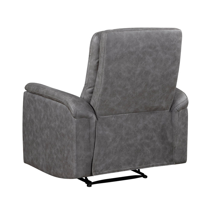 OakvillePark  Solstice Microfiber Manual Recliner