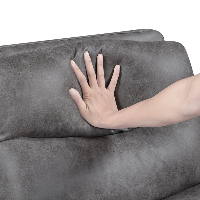 OakvillePark  Solstice Microfiber Manual Recliner