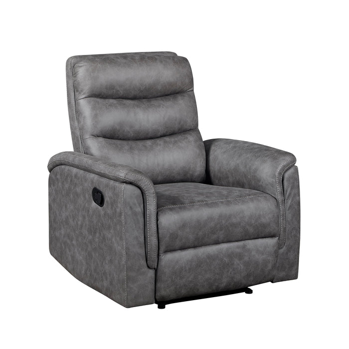 OakvillePark  Solstice Microfiber Manual Recliner