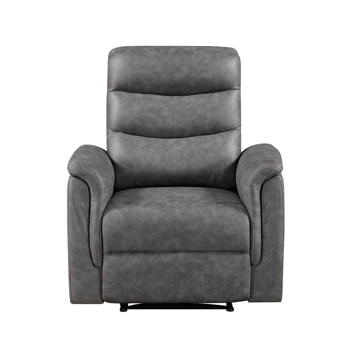 OakvillePark  Solstice Microfiber Manual Recliner