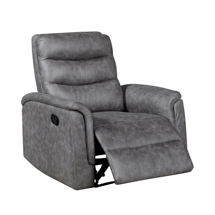 OakvillePark  Solstice Microfiber Manual Recliner