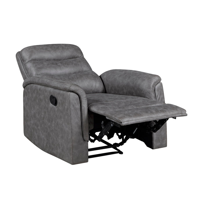 OakvillePark  Solstice Microfiber Manual Recliner