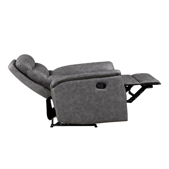 OakvillePark  Solstice Microfiber Manual Recliner