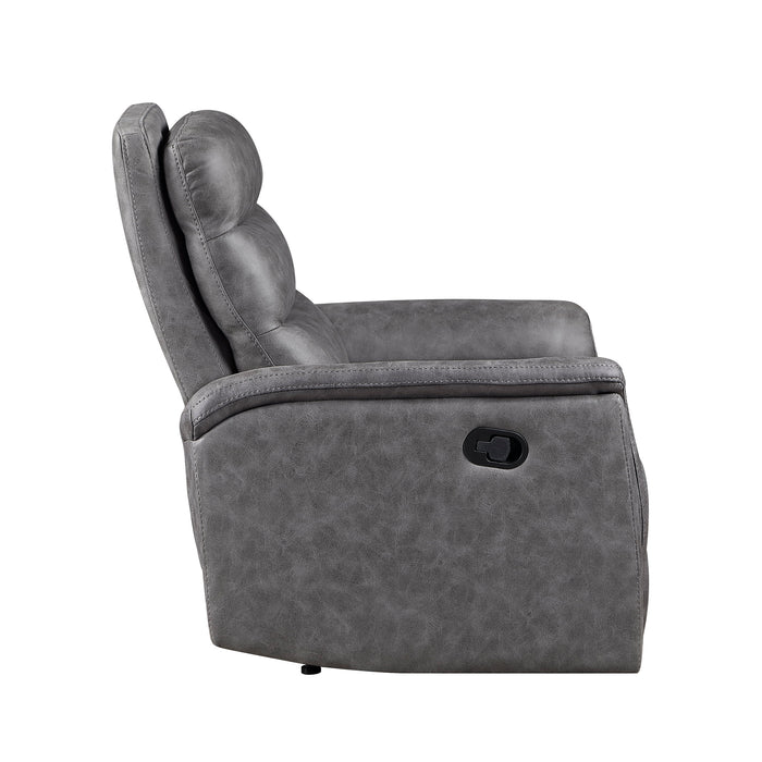 OakvillePark  Solstice Microfiber Manual Recliner