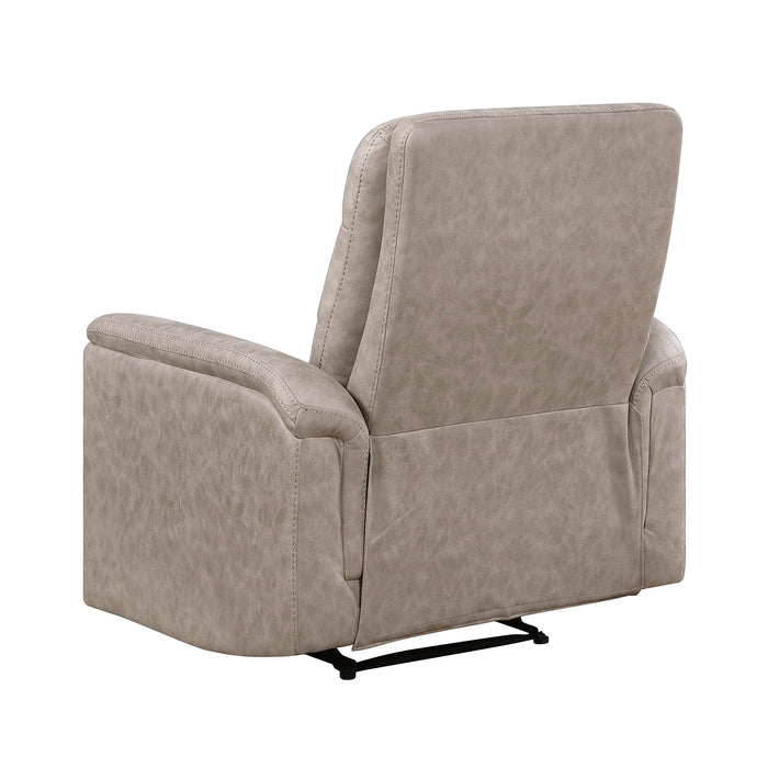 OakvillePark  Solstice Microfiber Manual Recliner