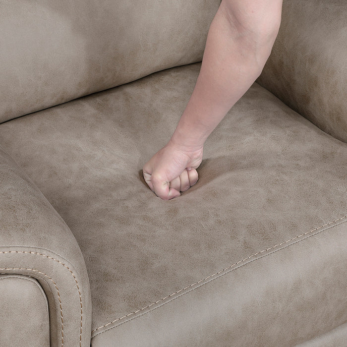 OakvillePark  Solstice Microfiber Manual Recliner