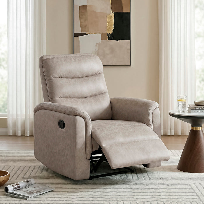 OakvillePark  Solstice Microfiber Manual Recliner