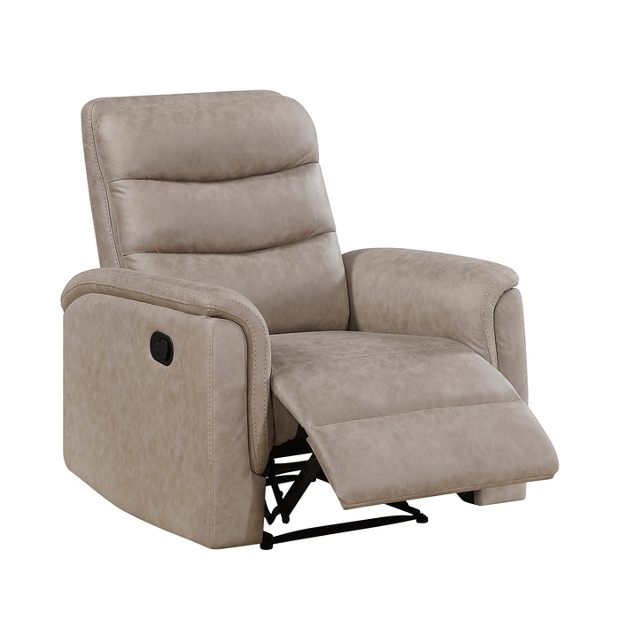 OakvillePark  Solstice Microfiber Manual Recliner