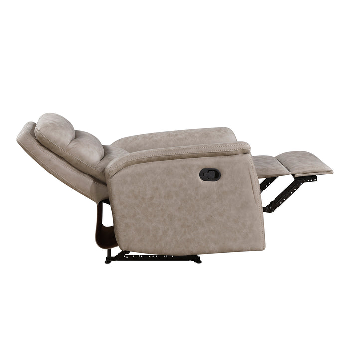 OakvillePark  Solstice Microfiber Manual Recliner
