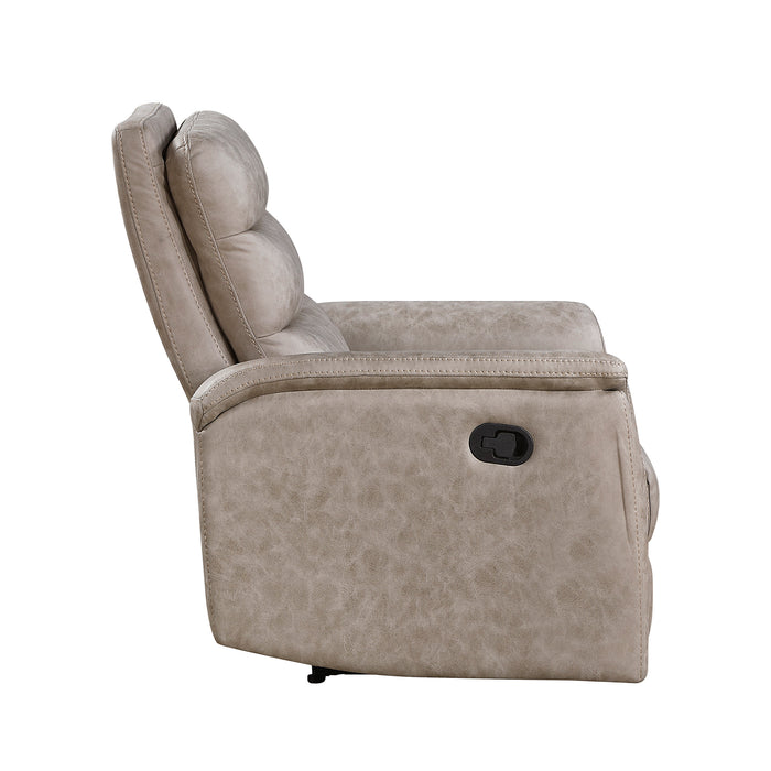 OakvillePark  Solstice Microfiber Manual Recliner