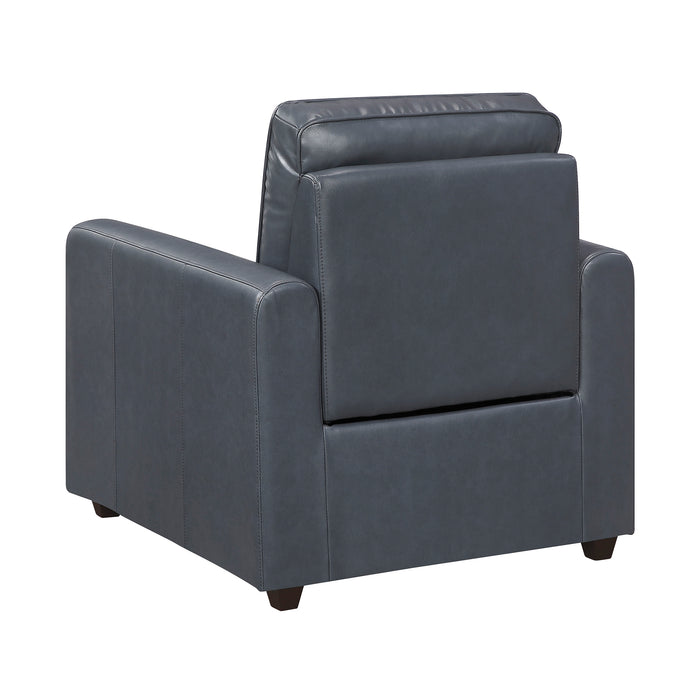 OakvillePark Ardena Faux Leather Power Recliner with Rounded Track Arms