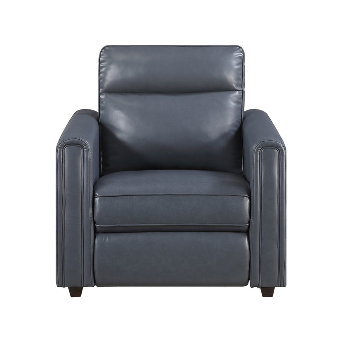 OakvillePark Ardena Faux Leather Power Recliner with Rounded Track Arms