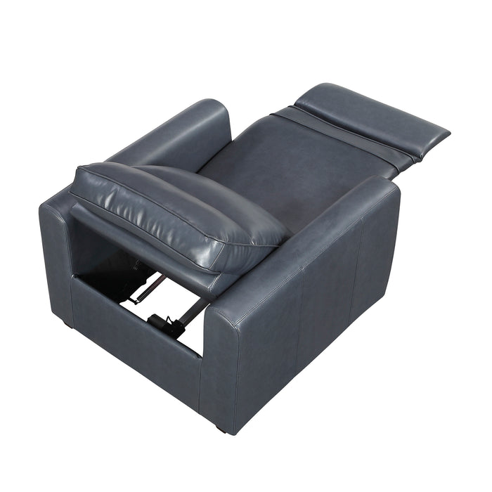 OakvillePark Ardena Faux Leather Power Recliner with Rounded Track Arms