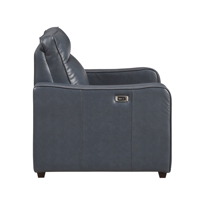 OakvillePark Ardena Faux Leather Power Recliner with Rounded Track Arms