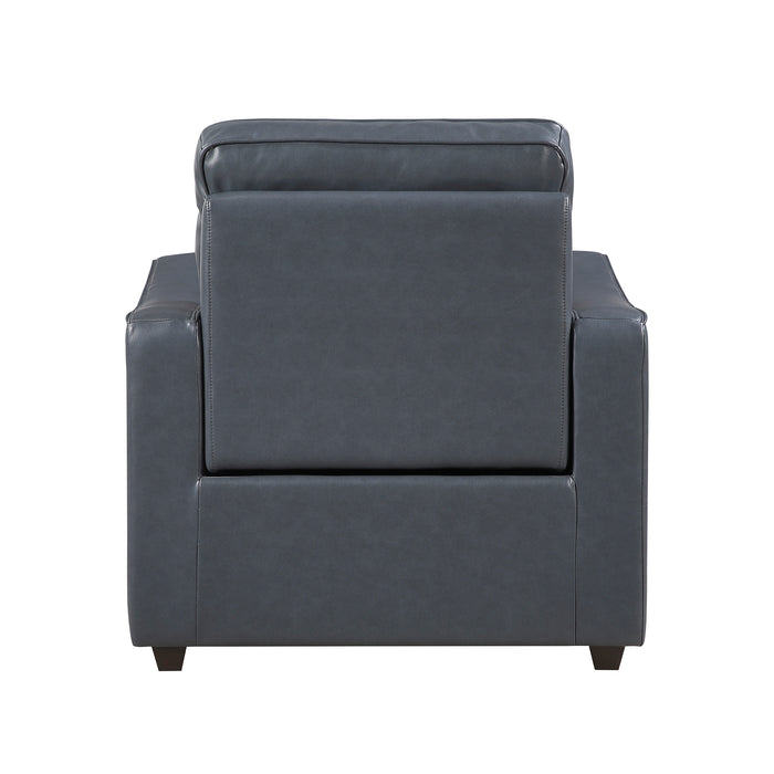 OakvillePark Ardena Faux Leather Power Recliner with Rounded Track Arms