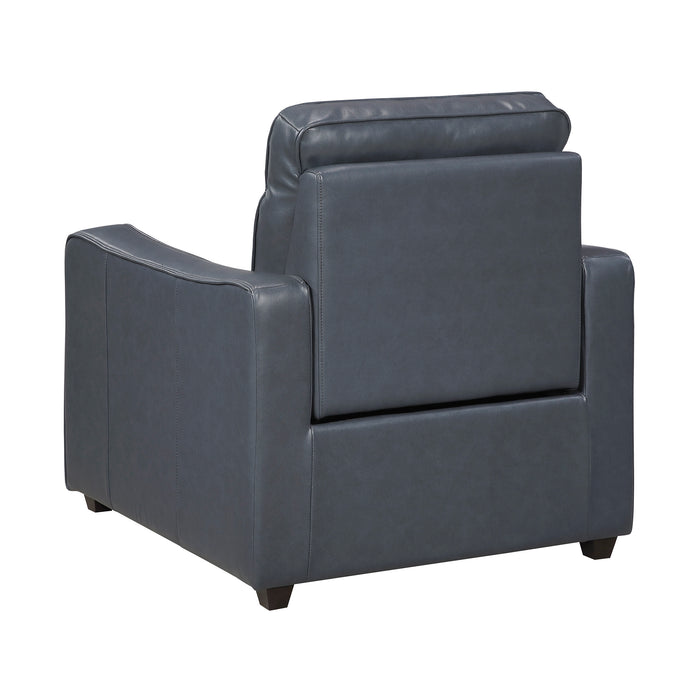 OakvillePark Ardena Faux Leather Power Recliner with Rounded Track Arms