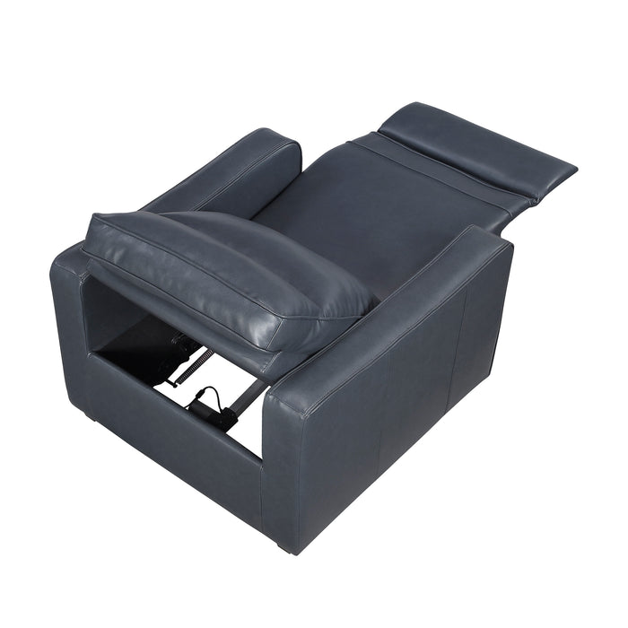 OakvillePark Ardena Faux Leather Power Recliner with Rounded Track Arms