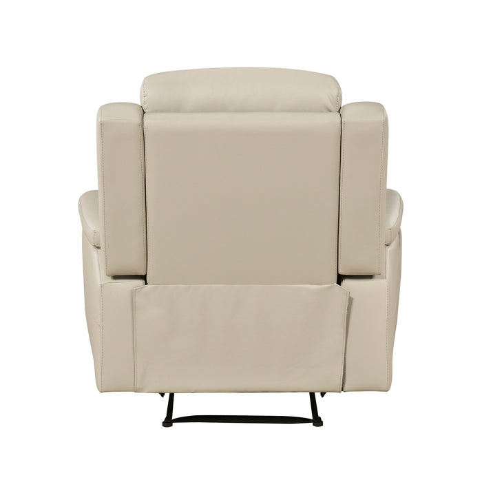 OakvillePark Livaro Leather Manual Recliner