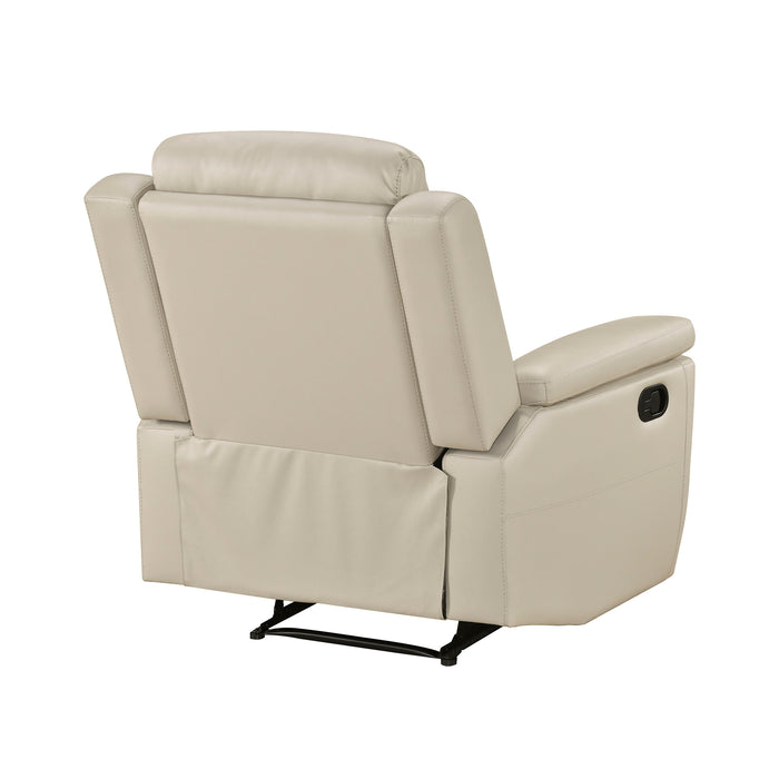 OakvillePark Livaro Leather Manual Recliner