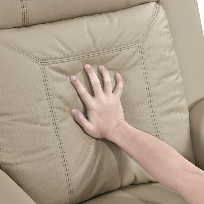 OakvillePark Livaro Leather Manual Recliner