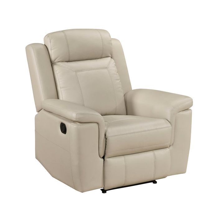 OakvillePark Livaro Leather Manual Recliner