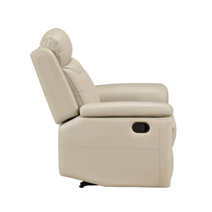 OakvillePark Livaro Leather Manual Recliner