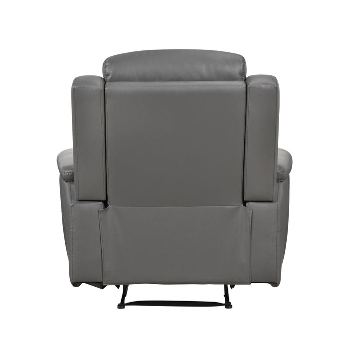 OakvillePark Livaro Leather Manual Recliner