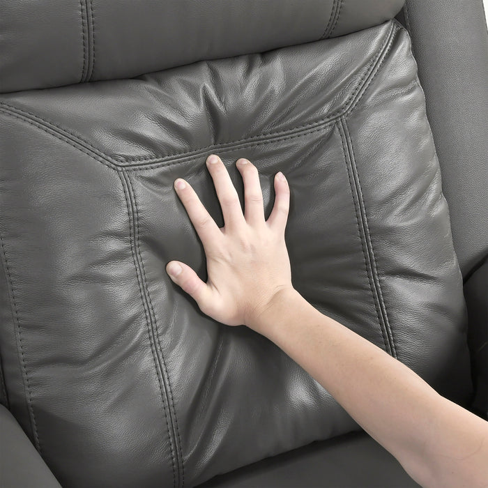 OakvillePark Livaro Leather Manual Recliner