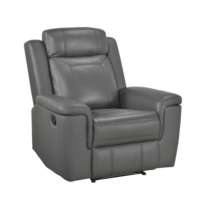 OakvillePark Livaro Leather Manual Recliner