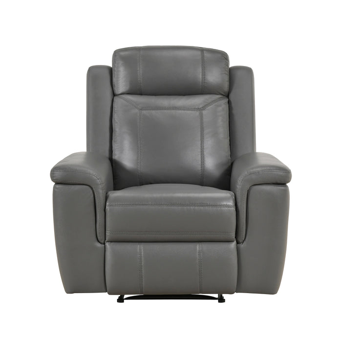 OakvillePark Livaro Leather Manual Recliner