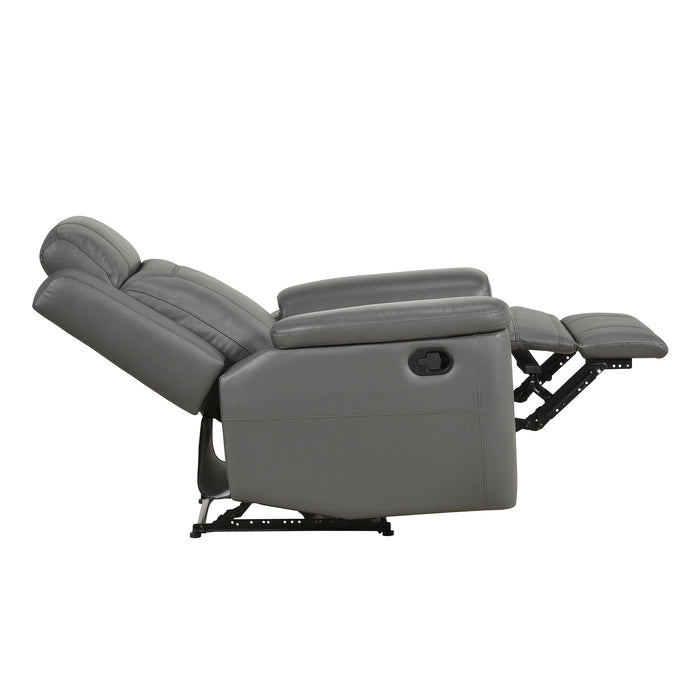 OakvillePark Livaro Leather Manual Recliner