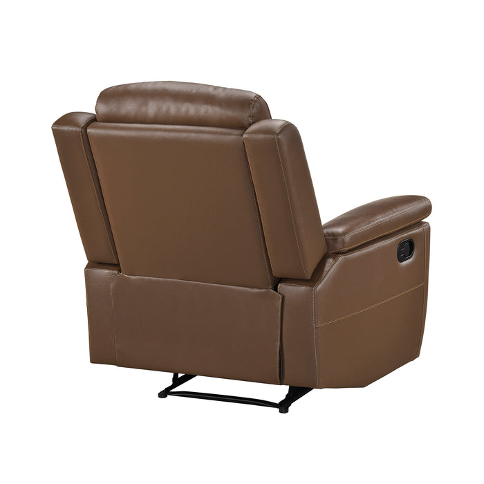 OakvillePark Livaro Leather Manual Recliner