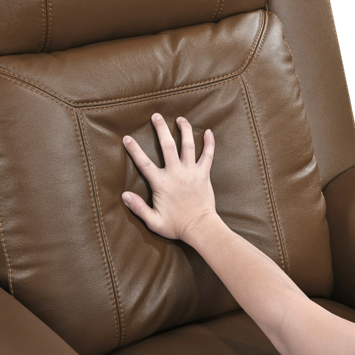 OakvillePark Livaro Leather Manual Recliner