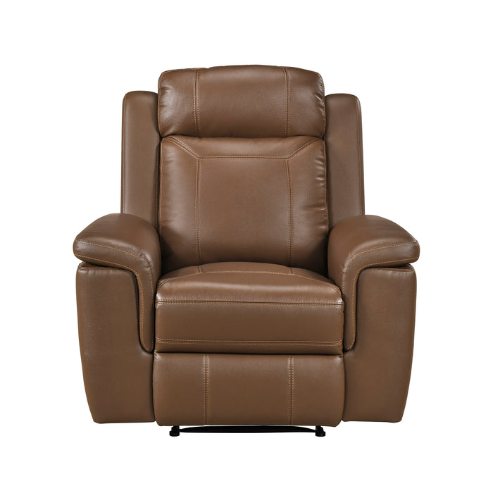 OakvillePark Livaro Leather Manual Recliner