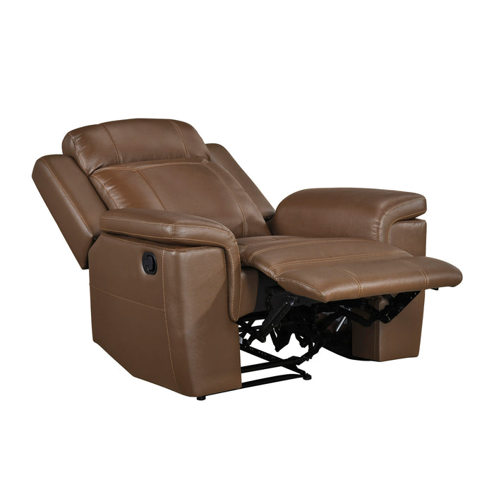 OakvillePark Livaro Leather Manual Recliner