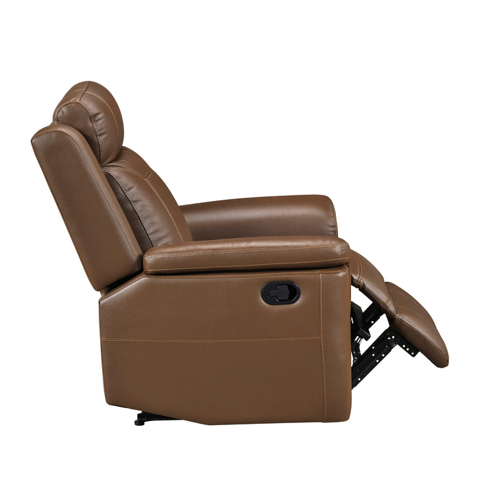 OakvillePark Livaro Leather Manual Recliner