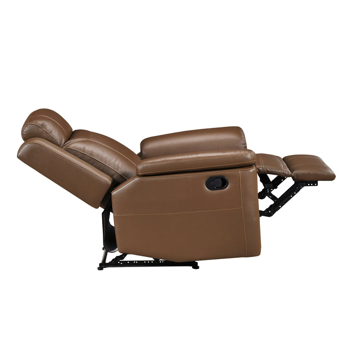 OakvillePark Livaro Leather Manual Recliner