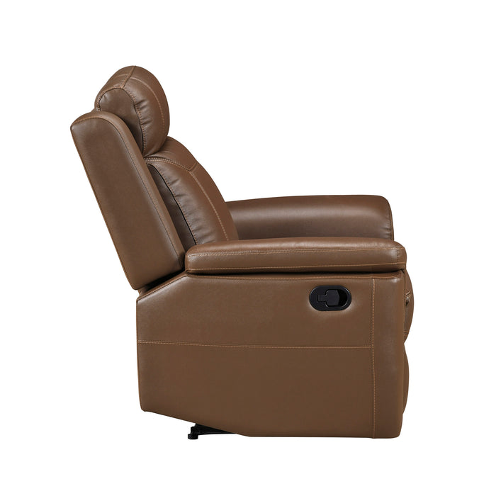OakvillePark Livaro Leather Manual Recliner