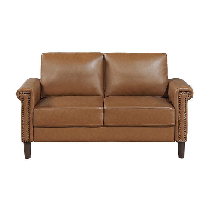 OakvillePark Hartwell Faux Leather Loveseat