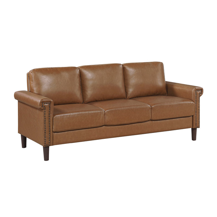 OakvillePark Hartwell Faux Leather Sofa