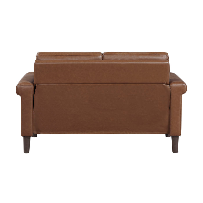 OakvillePark Hartwell Faux Leather Loveseat
