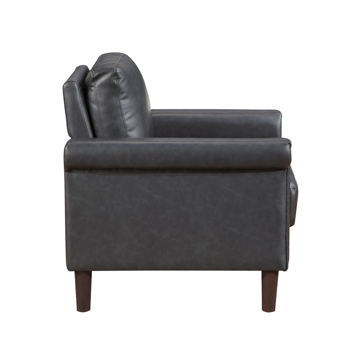 OakvillePark Hartwell Faux Leather Chair